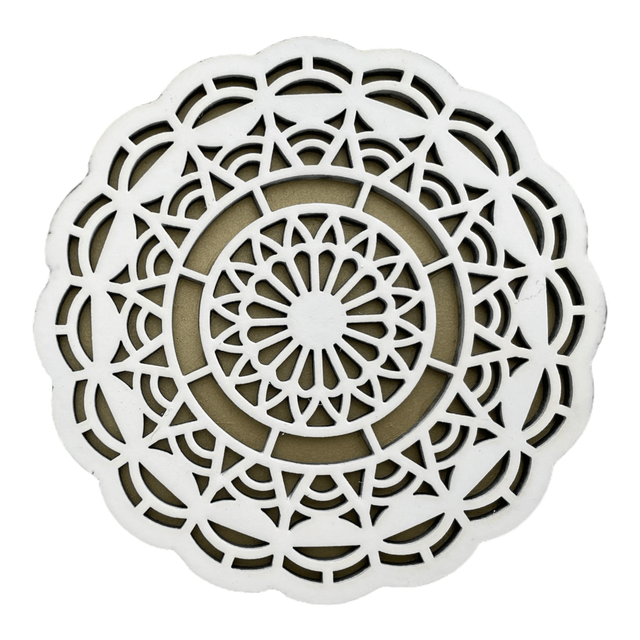 6 sous-verres en bois et leur boîte personnalisable